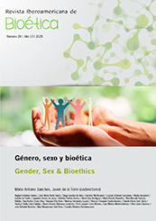 Número monográfico Sexo, género y bioética