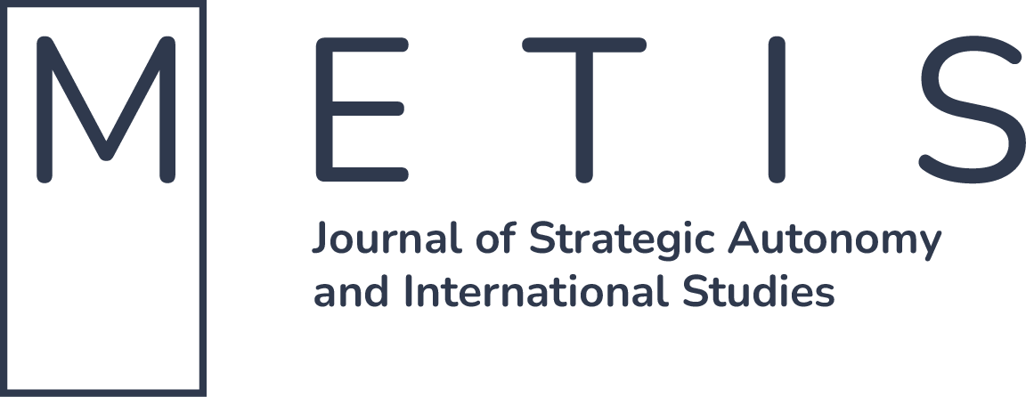 Logotipo de la Revista Metis. Journal of Strategic Autonomy and International Studies
