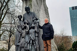 Monumento a Janusz Korczak, parque Swietokrzyski, Varsovia