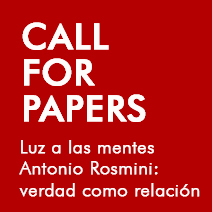 Call for papers - Revista Razón y fe - Rosmini